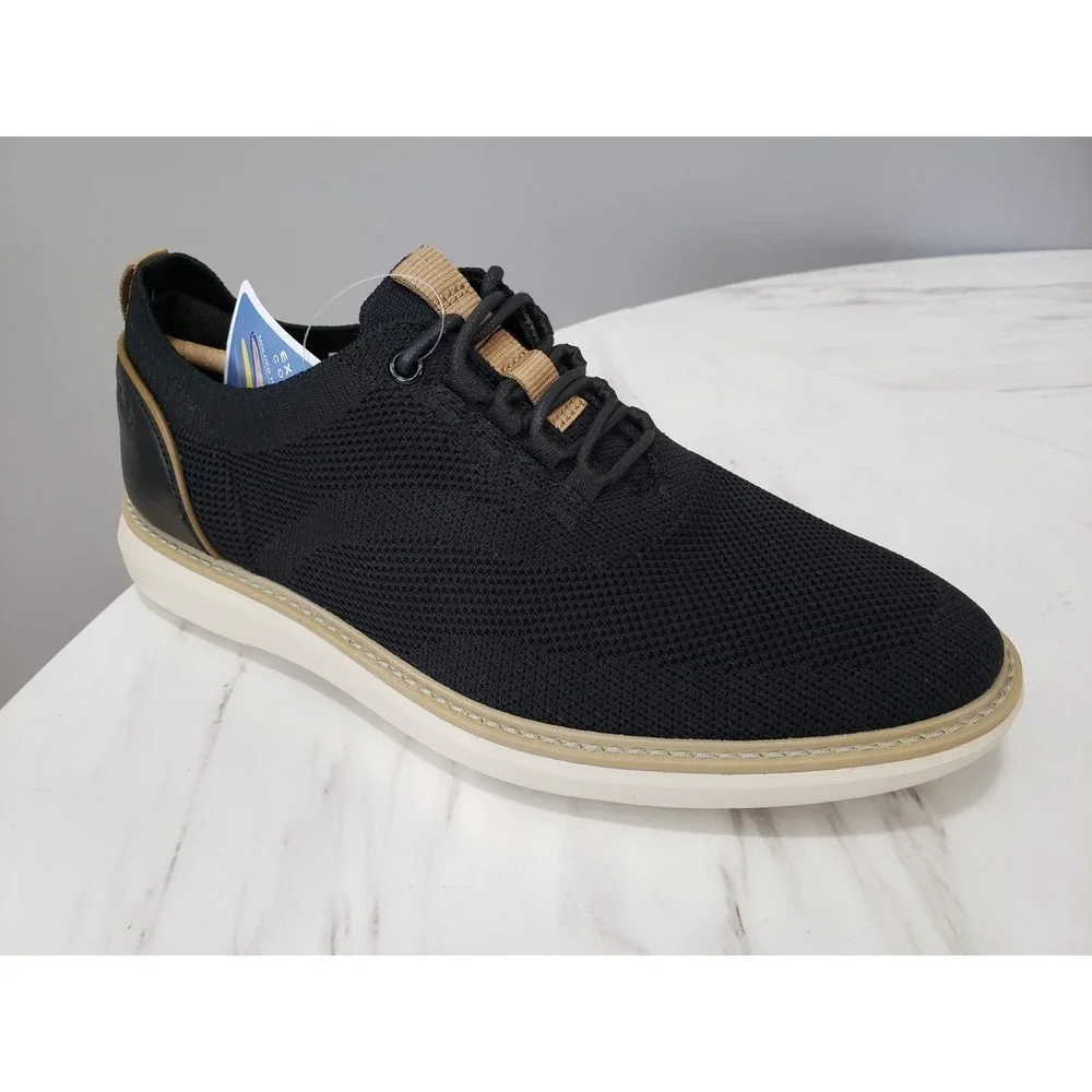 NEW NO BOX - 8 Clarks Brantin Loafer Black Leather 26187661 dress sneaker oxford